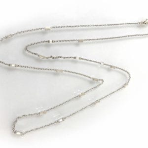 Diamond and Platinum Necklace