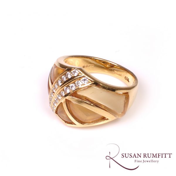 Stylish-Contemporary-Citrine-and-Diamond-Ring-for-sale-in-Harrrogate