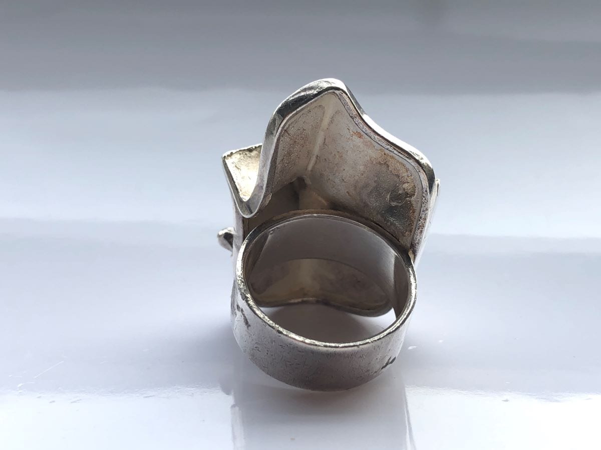 In The Magma Silver Ring, Björn Weckström - Marked 1971