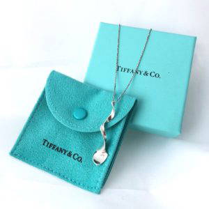 tiffany gehry silver orchid pendant
