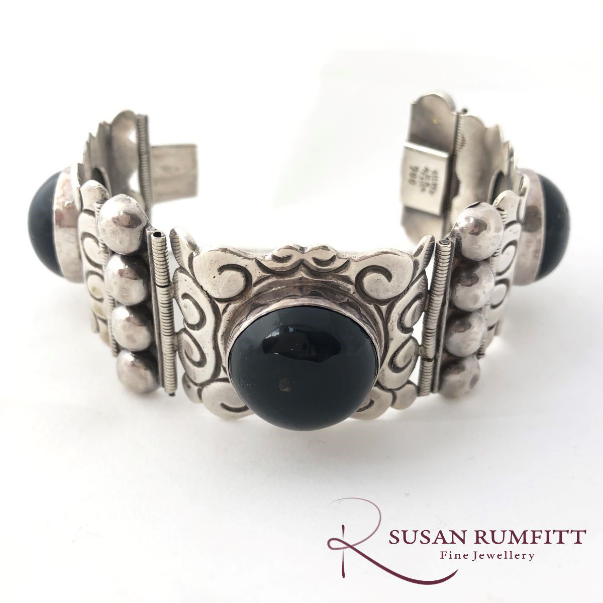 Mexican silver sales bracelets vintage