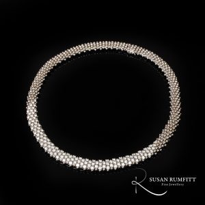 Beautiful Diamond Set Collar Necklace