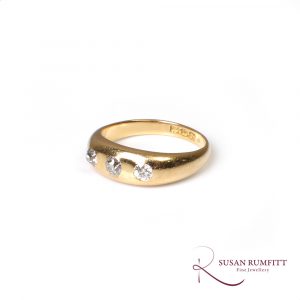 An Antique Diamond Three Stone Ring, circa 1900
