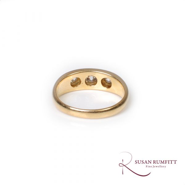 An Antique Diamond Three Stone Ring, circa 1900