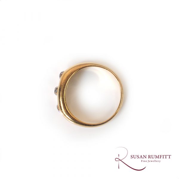 An Antique Diamond Three Stone Ring, circa 1900