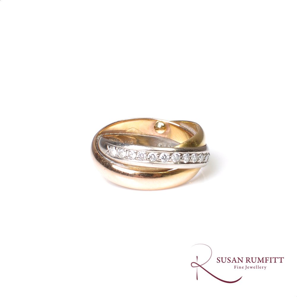 Cartier trinity ring sizing deals