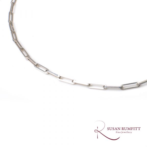A Silver Bracelet and Necklace Set