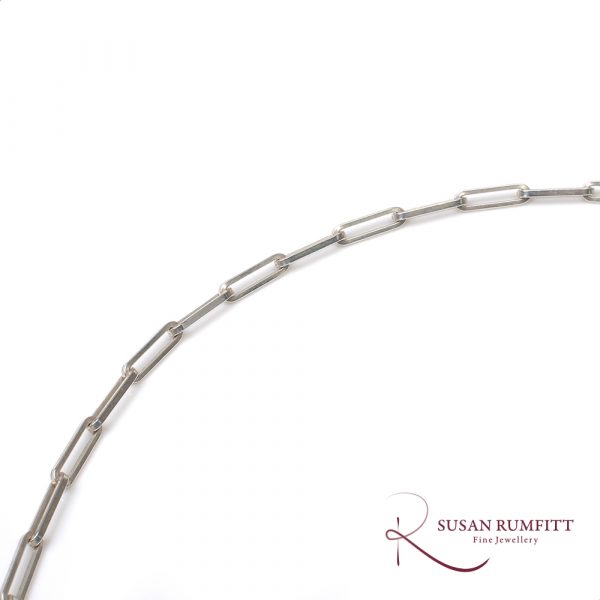 A Silver Bracelet and Necklace Set