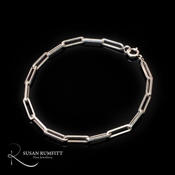 A Silver Bracelet and Necklace Set