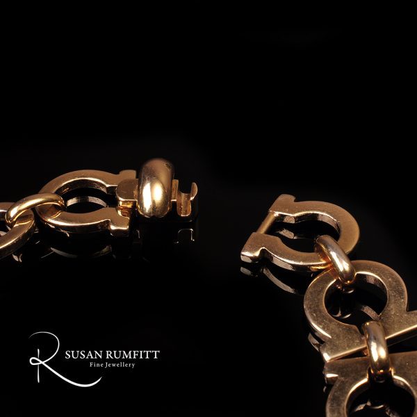 A Salvatore Ferragamo Gancini Necklace, circa 1980