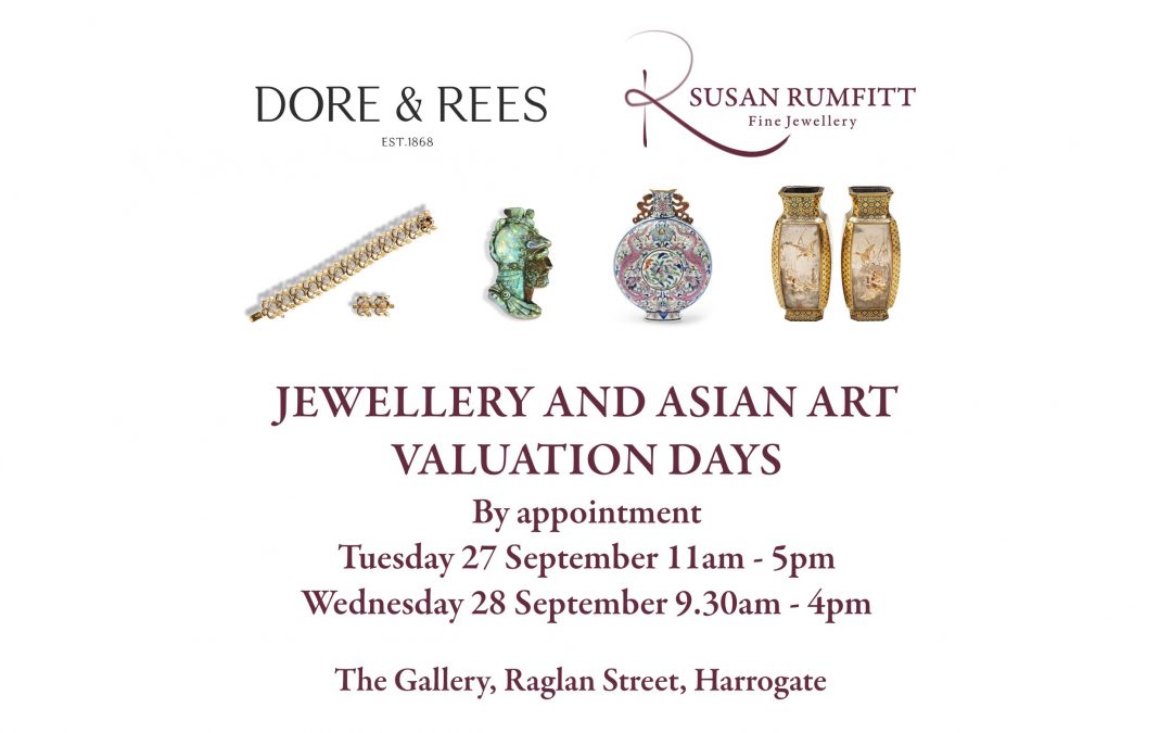 Jewellery and Asian art valuation days