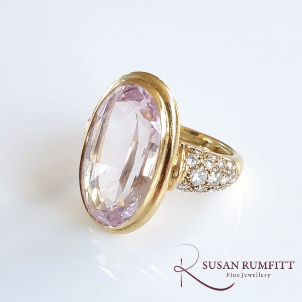 Pink-Topaz-and-Diamond-Cocktail-Ring-for-sale-in-Harrogate