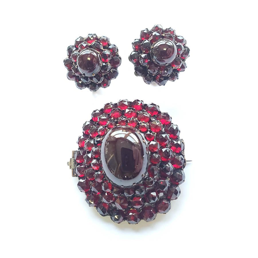 Katrina Brooch and Earings