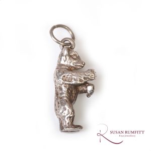 A Silver Bear Charm