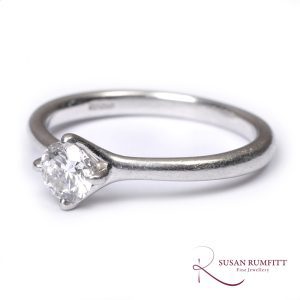 A Diamond Solitaire Ring