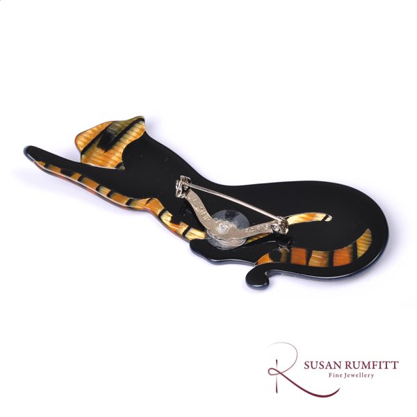 A Lea Stein Panther Brooch