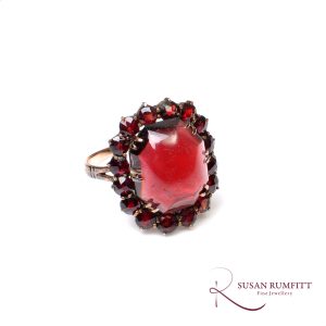 A Victorian Garnet Ring