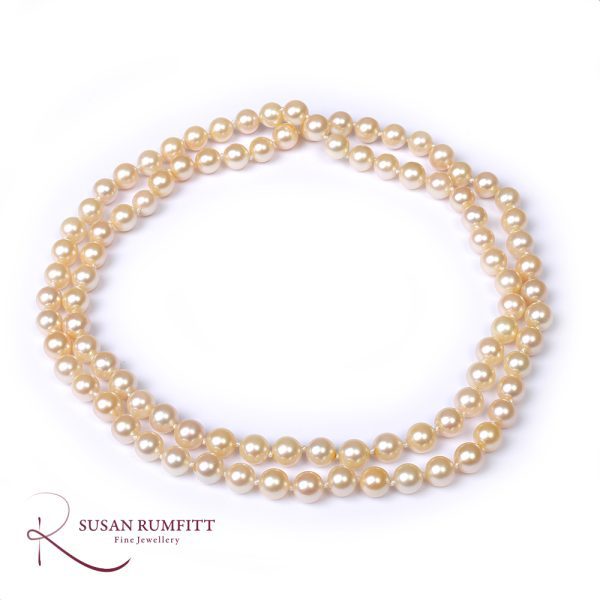 An Opera Length Cultured Pearl Necklace