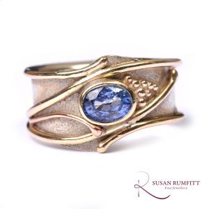 A Sapphire Dress Ring