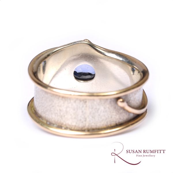 A Sapphire Dress Ring