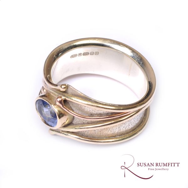 A Sapphire Dress Ring