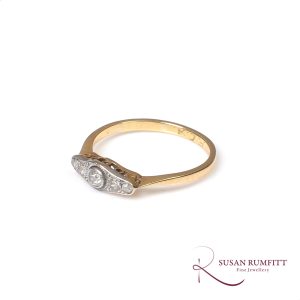115M An Edwardian Diamond Ring, Circa 1910