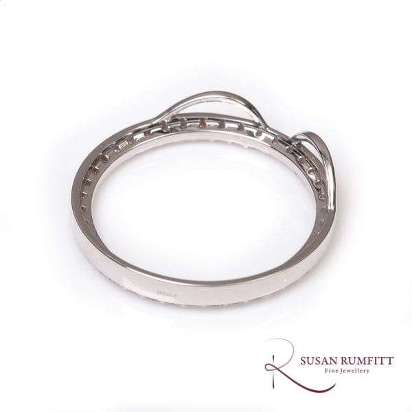 456V Small Diamond Circle Slider Pendant